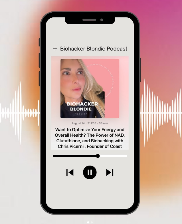 Podcast Alert! Our founder with the Biohacker Blondie